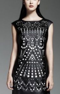 CATHERINE MALANDRINOLaser Cut Shift minidress